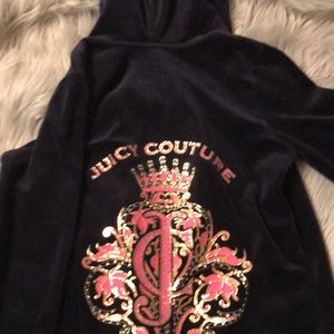 🧥Navy Juicy couture girls hoodie🧥